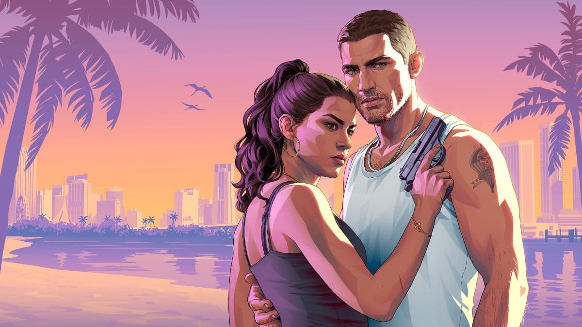 Jason and Lucia artwork for Grand Theft Auto VI