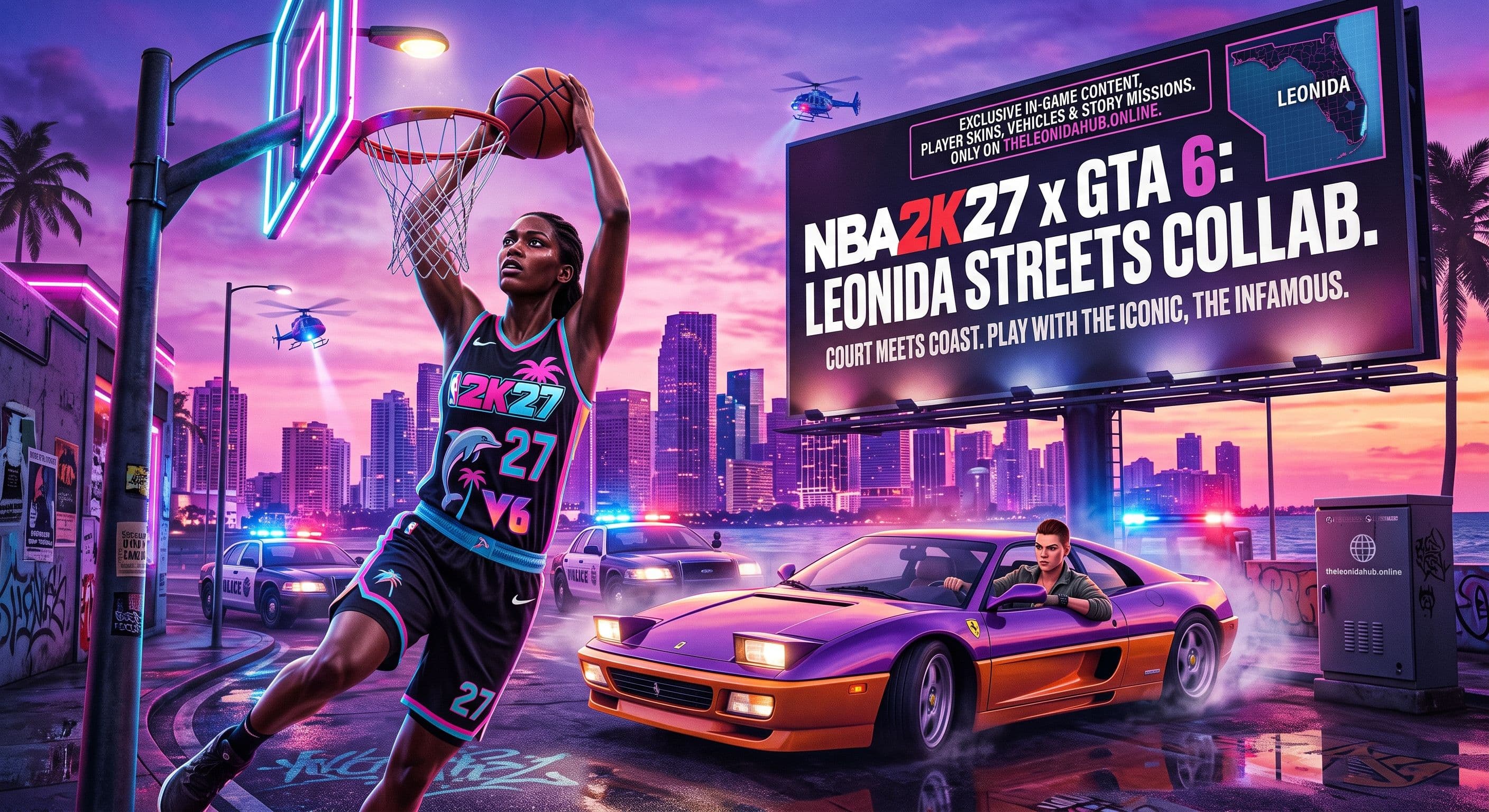 NBA 2K27 is Already Teasing a GTA 6 Collab
